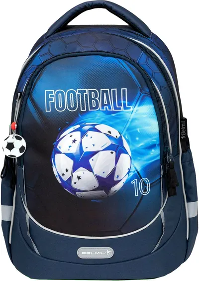 Ghiozdan cu bază rigidă Belmil Leisure Plus - Fotbal Light