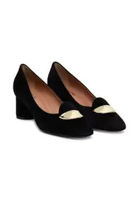Pantofi din piele naturala - negru - Negru