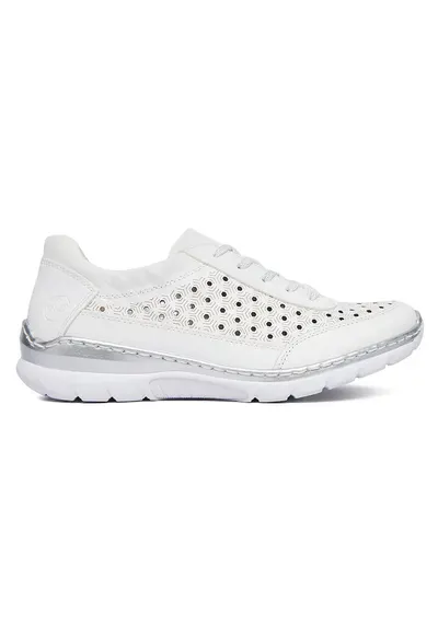 Pantofi dama - L3217-80 - piele naturala - alb