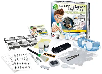 Set de știință Buki Sciences - Amprente, cu 12 experimente