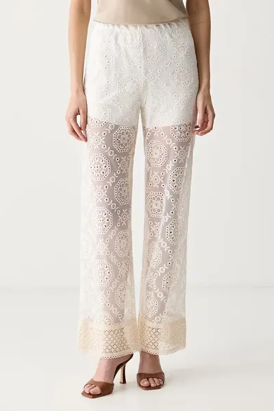 Haveone pantaloni straight pentru femei