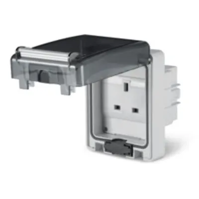 Single Unswitched Prizansingle Unswitched Priza 13a 70x87mm