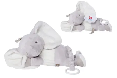 Jucarie de plus - Fiffan - Elefant muzical 25cm