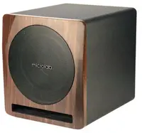 Subwoofer Microlab - Solo Sub 10, 200W, maro/negru