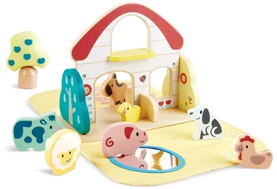 Set de joc HaPe International - Fermă, cu cifre