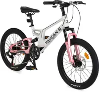 Bicicletă pentru copii Byox – Taycan-S, 20'', roz
