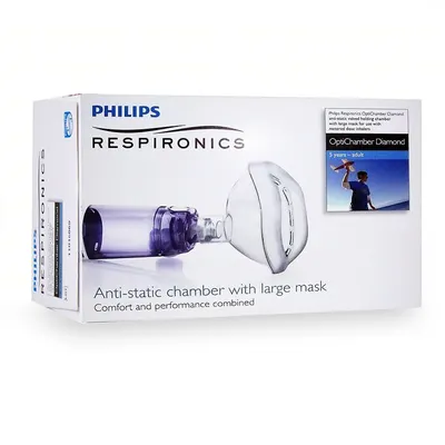 Camera de inhalare Philips Respironics Optichamber Diamond masca 5 ani - adulti