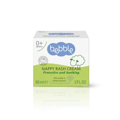 Bebble Crema pentru fundulet rosu, 60 ml