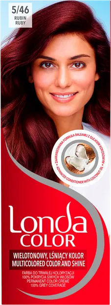 Vopsea de par permanenta 5/46 Rosu Rubin, 110ml, Londa