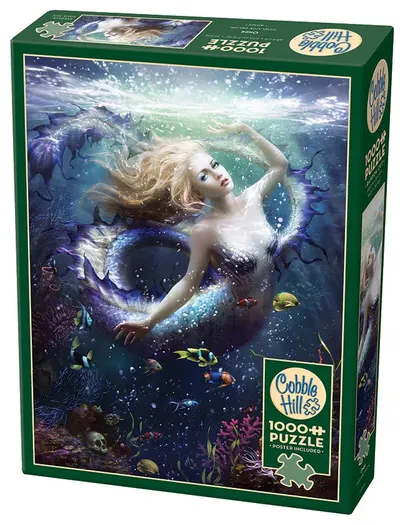 Puzzle Cobble Hill din 1000 de piese - Sirena Onde
