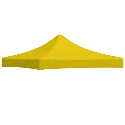 vidaXL Acoperiș pentru cort de petrecere, galben, 3 x 3 m, 270 g/m²