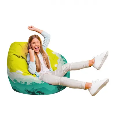 Fotoliu Puf Bean Bag tip Para L tropical