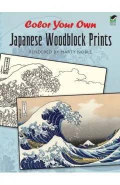 Color Your Own Japanese Woodblock Prints