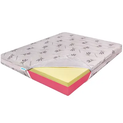 Saltea de pat Ortopedica Lavanda 4 Fit, Reversibila 2 in 1, 80 x 190 cm