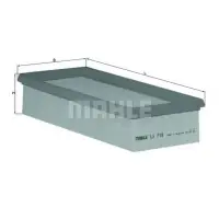 Filtru aer MAHLE ORIGINAL LX 719