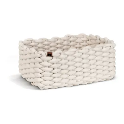 Coș de depozitare din material textil 35x25x14 cm Peach Skin M – Bigso