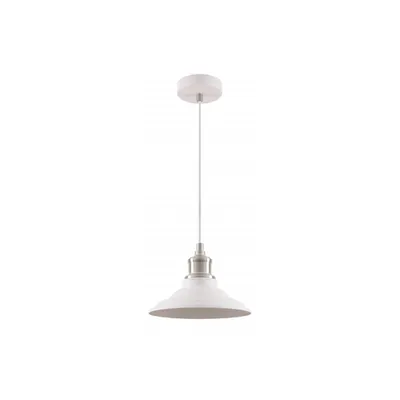 Lampa tavan - Ceiling fixture LORET M,9691,AC220-240V,50/60Hz,1*E27, max.40W, Diameter 20,5 cm,IP20, single, white
