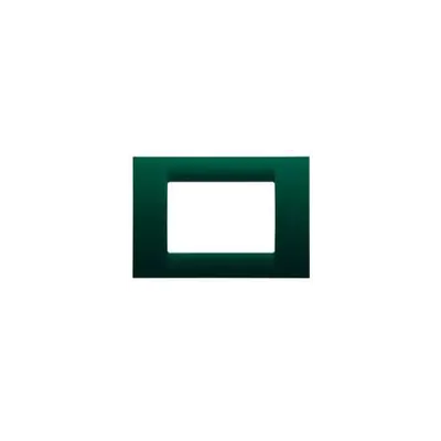 Placa ornament Virna - tehnopolimer gloss finish - 6 module- RACING GREEN - SYSTEM