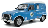 Model de colecționar SOLIDO Modern: Mașini - Renault 4LF4 Gordini Service, Blue, 1976