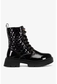 Ghete dama 5905588887171 - Sintetic - Negru - Negru