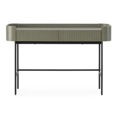 Masă consolă kaki 40x120 cm Willa – MOME