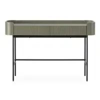 Masă consolă kaki 40x120 cm Willa – MOME