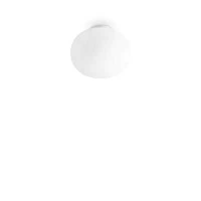 Lampa cu montaj pe tavan Cotton pl1 d30 Alb