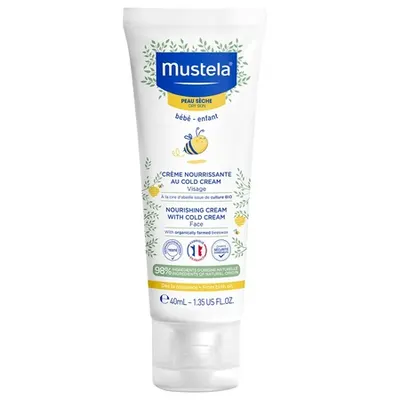 Cremă Nutritivă cu Cold Cream pentru Îngrijirea Zilnică a Feței, 40 ml, Mustela