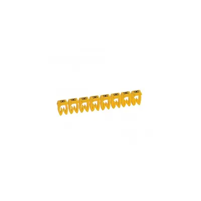 Marcaj CAB 3 - pentru wiring 4 to 6 mm² - capital letter ''H''