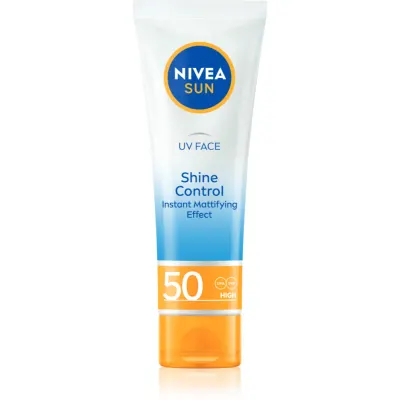 NIVEA SUN UV FACE crema de piele ușor liniștitoare plaja SPF 50 50 ml