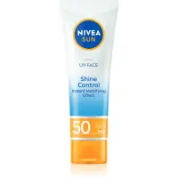 NIVEA SUN UV FACE crema de piele ușor liniștitoare plaja SPF 50 50 ml