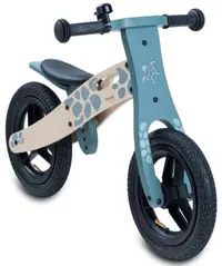 Bicicletă echilibru din lemn Hauck - Balance N Ride 12'', Turtle