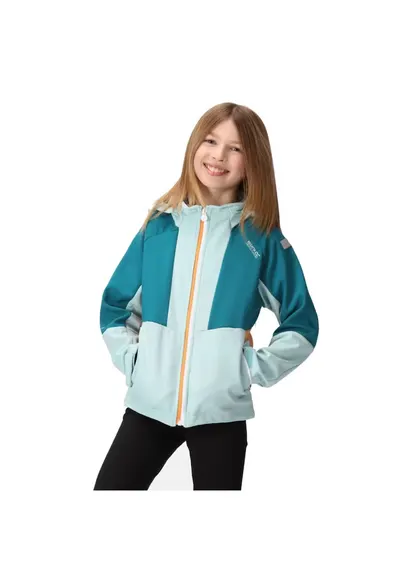 Jacheta colorblock cu gluga detasabila Haydenbury