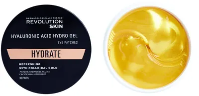 Revolution Skincare Patch-uri pentru ochi Gold, 30 x 2 bucăți