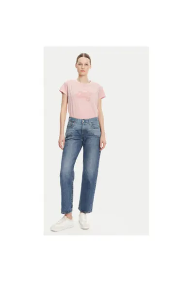 Pantaloni dama Levi S - 001V3-0001 - Bumbac - Albastru - Albastru