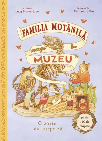 Familia Motănilă merge la muzeu - Hardcover - Lucy Brownridge