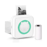 Mini imprimanta termica portabila pentru telefon, 1 rola inclusa