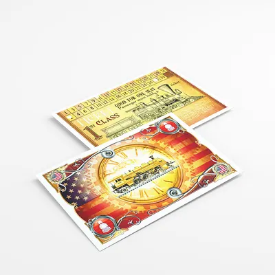 Set 152 folii protectie cartonase - Ticket to Ride