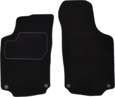 Covorase auto (fata, velur, 2 bucati, culoare negru) OPEL TIGRA intre 2004-2010