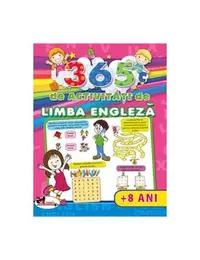 365 de activități de limba engleză (+8 ani) - Paperback brosat - ***
