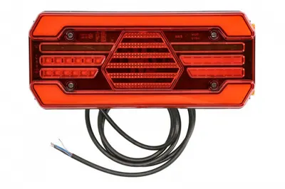 Stop spate stanga (LED, 12 24V, cu intermitent, cu far ceata, lumina de marsarier, cu stop, lumina de parcare, reflector lungime cablu: 2m)