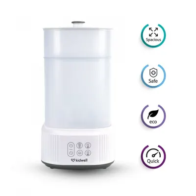Sterilizator cu abur pentru biberoane si accesorii cu uscator integrat Kidwell Puro 2 in 1
