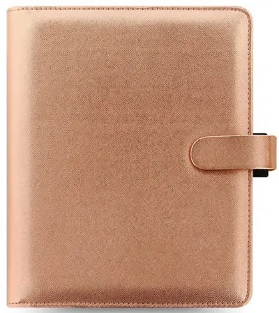 Organizator Filofax - Saffiano Rose Gold, roz