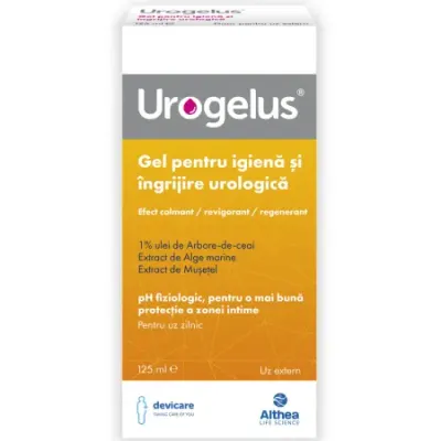 Gel pentru igiena intima Urogelus, Althea Life Science | 125 ml