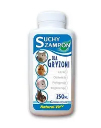 BENEK Natural-Vit Sampon uscat pentru rozatoare 250 ml