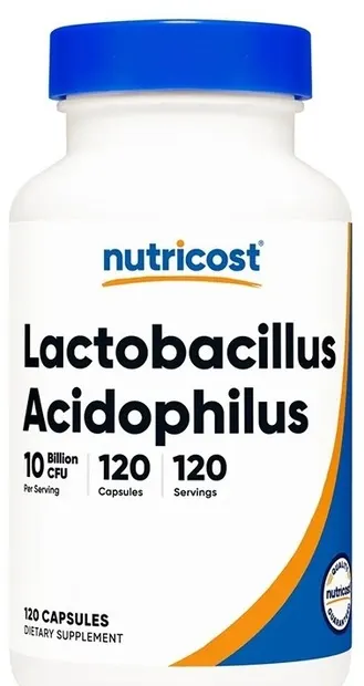 Lactobacillus Acidophilus, 120 capsule , Nutricost