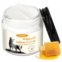 Crema pentru Ingrijirea Pielii din Seu de Vita cu Ceara de Albine si Miere, 100% Natural, Hidratare Profunda, NOVA KISS , 60 g