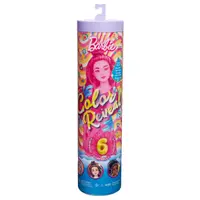 Papusa surpriza Barbie, Color Reveal Rainbow, 6 surprize, HRK06