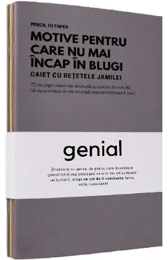 Set de 3 caiete geniale: Planuri motivationale