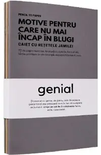 Set de 3 caiete geniale: Planuri motivationale